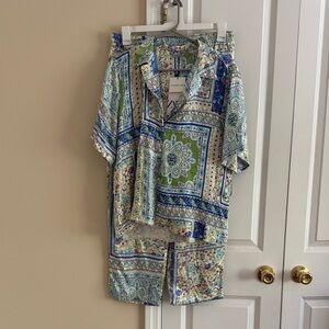 Cornelia Floral Patterned Set ZARA Never Worn XL